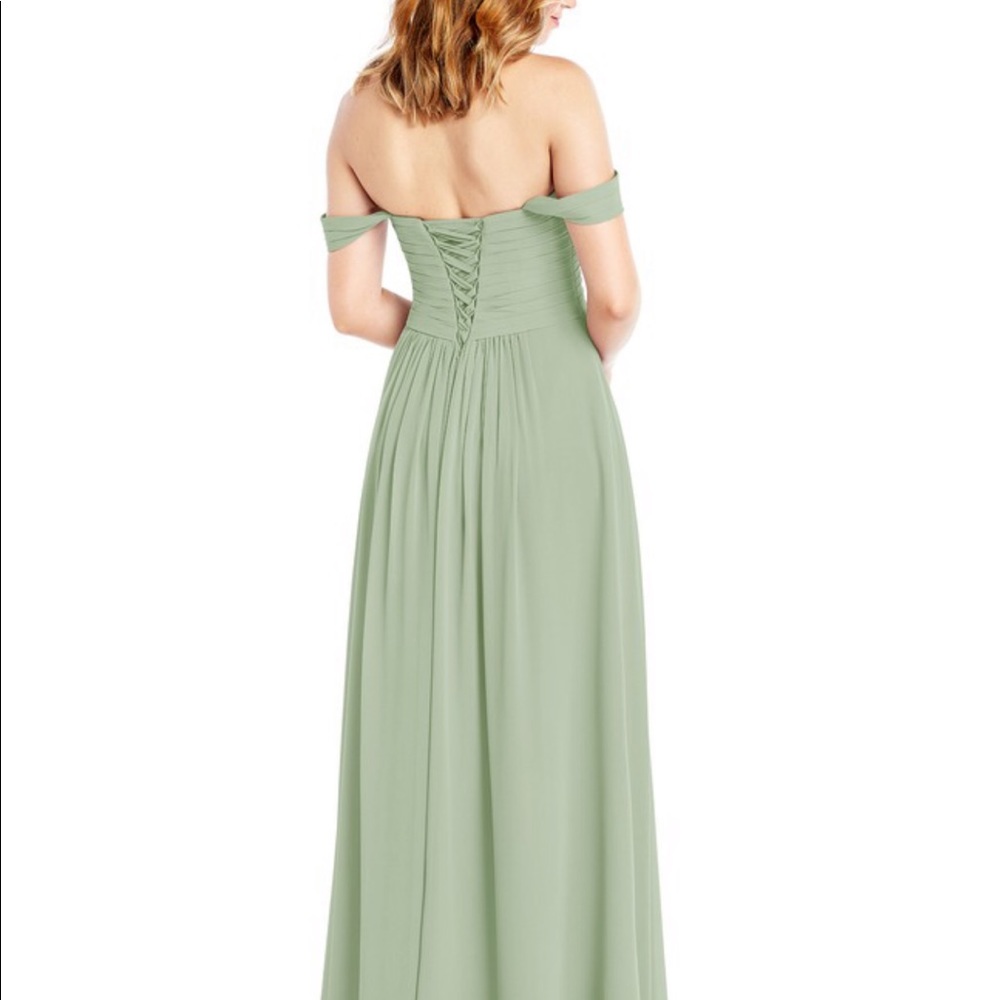 Formal Floor Length Dress (Dusty Sage)